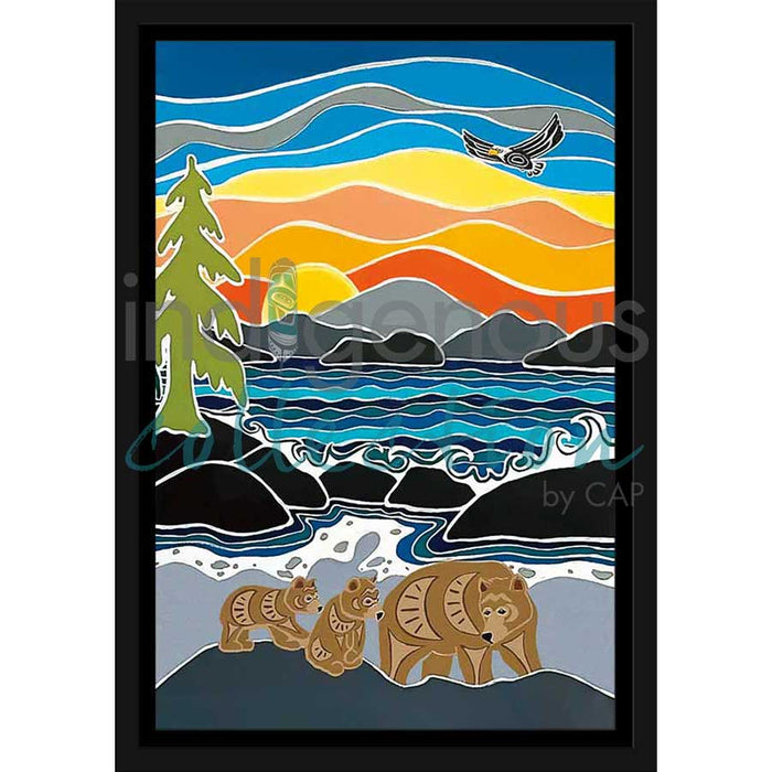 Shelley Davies Canada Follow Me Wall Art | Native Art Canada