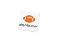 Football Cocktail Napkins Set of 20