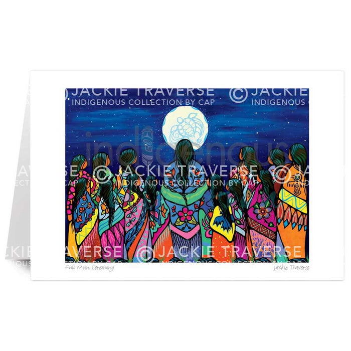 Full Moon Ceremony by Anishinaabe artist Jackie Traverse