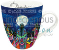 Full Moon Ceremony indigenous art mug by Jackie Traverse Canada