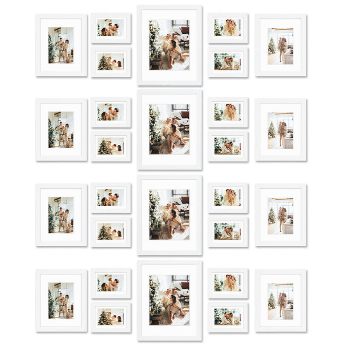 Gallery Wall Frames Set (28 Pcs Per Box) White