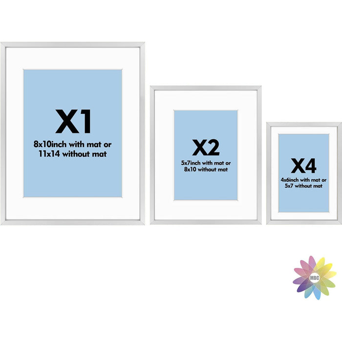Gallery Wall Frames Set Aluminum Frames (28 Pcs Per Box)