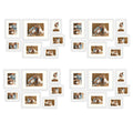 Gallery Wall Frames Set White(28 Pcs Per Box)