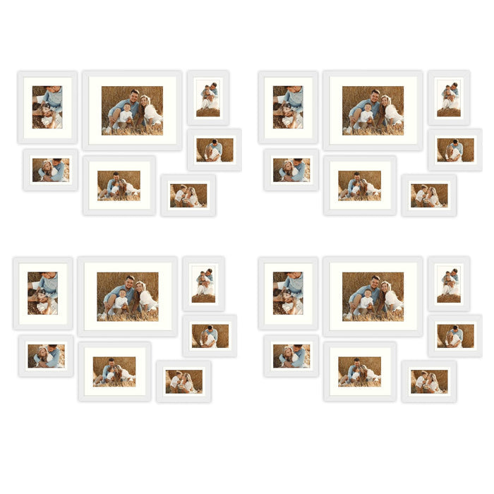 Gallery Wall Frames Set White(28 Pcs Per Box)