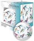 Garden of Hummingbirds indigenous ornament by Richard Shorty Canada