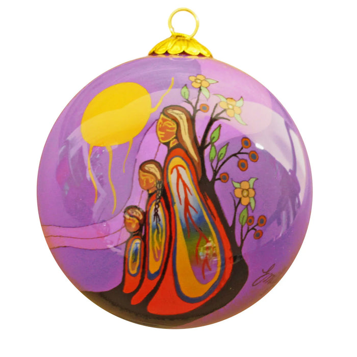 Gifts from Creator indigenous ornament by Emily Kewageshig Canada