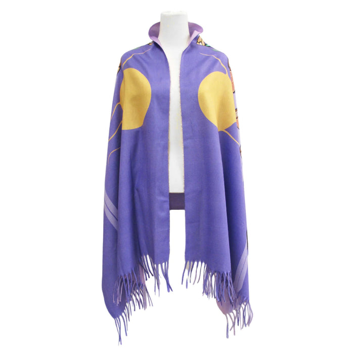 Gifts from Creator indigenous art shawl by Emily Kewageshig Canada