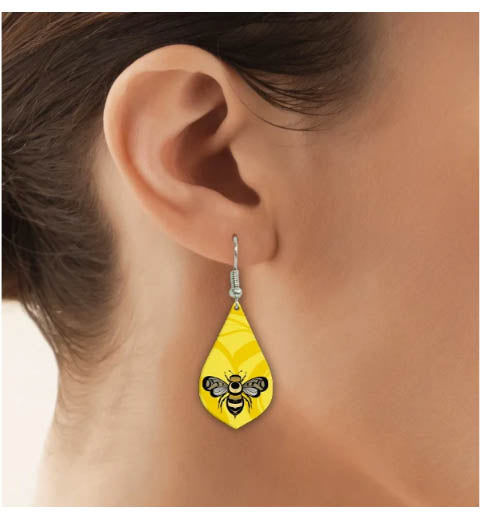 Gilakas'la (Thank You) Gallery Dangle Earrings by Indigenous Artist Adam Lewis