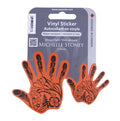 "Gitxsan Hand" 4 inch Vinyl sticker by Métis Artist, Leah Dorion (Copy)