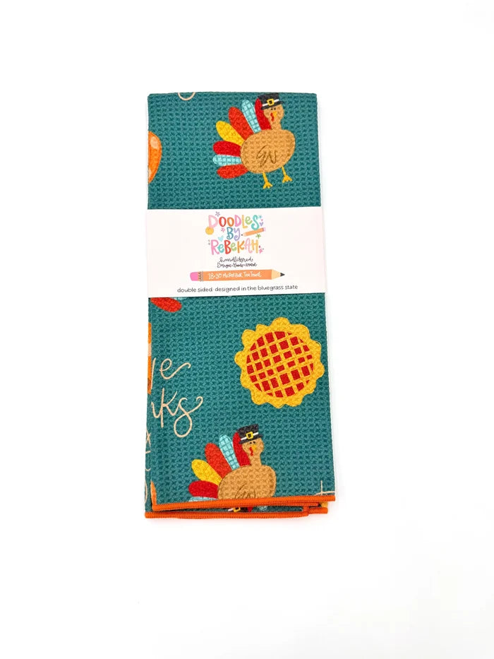 Give Thanks Microfiber Tea Towel
