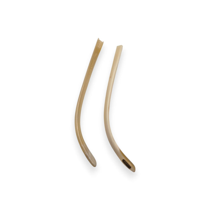 Giverny 49-55 Old Skool Temples - Polished Off-White / Ivory Buffs