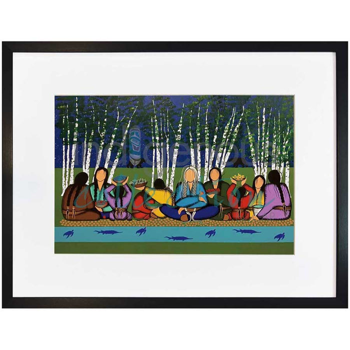 Simone McLeod Giving Thanks for Who We Are Wall Art | Native Art Canada