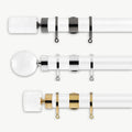 Glasgow 1 3/8" Acrylic Pole Sets
