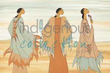 Maxine Noel Going To The Dance Wall Art | Native Art Canada