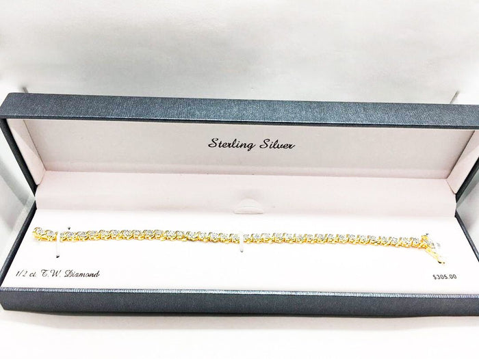 Gold Diamond Bracelet