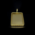 Gold Slab Pendant