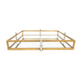 Gold/Silver Square Mirrored Tray