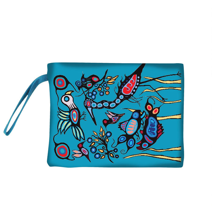 Grand River Harmony Reusable Shopping Bag by Native Artist Cody Houle