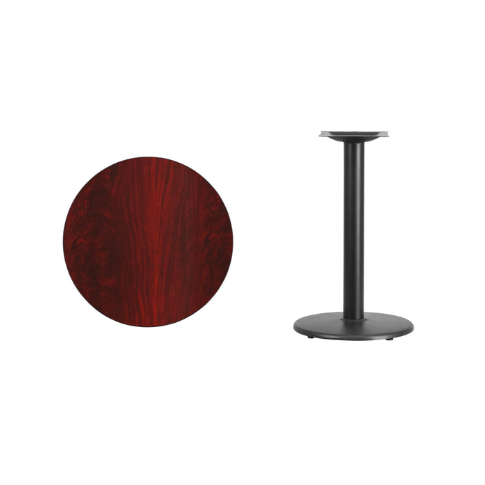 24RD MA Laminate Table-RD Base