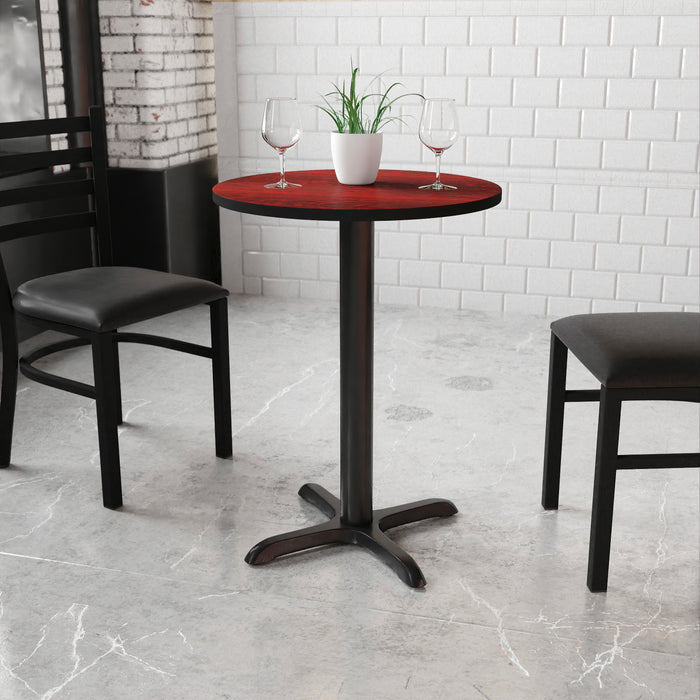 24RD MA Laminate Table-X-Base