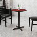 24RD MA Laminate Table-X-Base