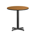 24RD NA Laminate Table-X-Base