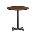 24RD WA Laminate Table-X-Base