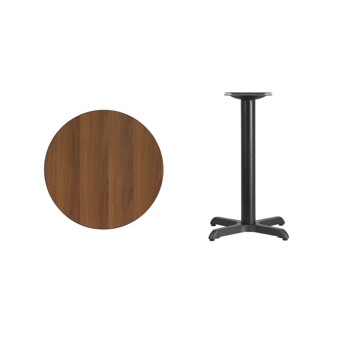 24RD WA Laminate Table-X-Base