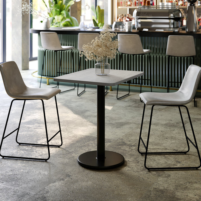 24x30 Gray Table Top & RD Base
