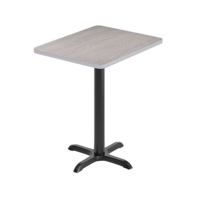 24x30 Gray Table Top & X Base