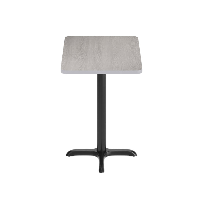 24x30 Gray Table Top & X Base