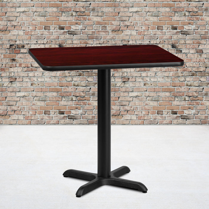 24x30 MA Laminate Table-X-Base
