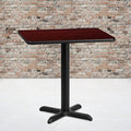 24x30 MA Laminate Table-X-Base