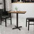 24x30 WA Laminate Table-X-Base