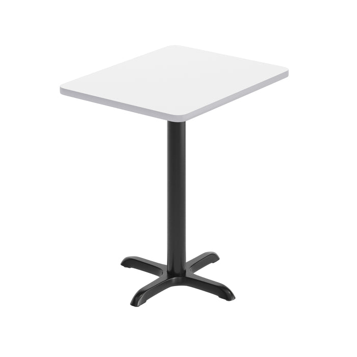 24x30 White Table Top & X Base