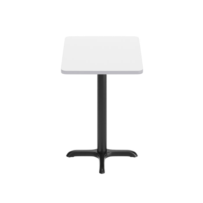 24x30 White Table Top & X Base
