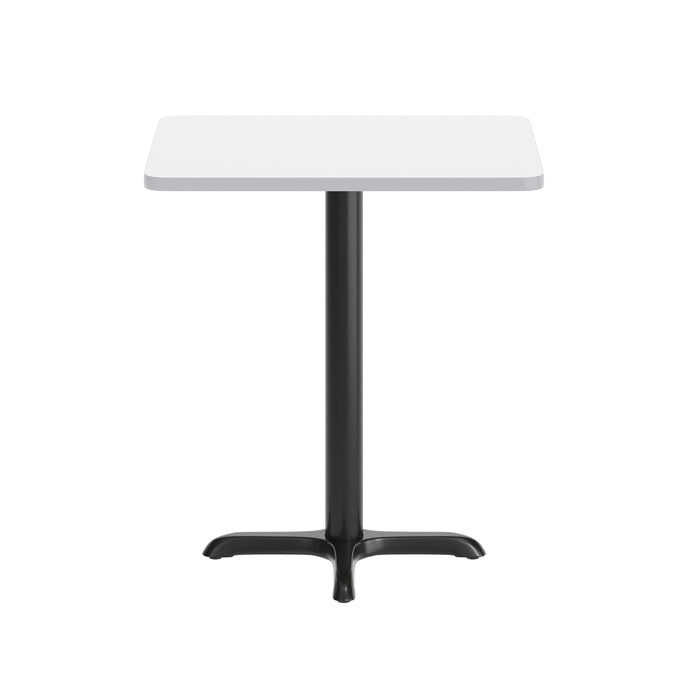 24x30 White Table Top & X Base