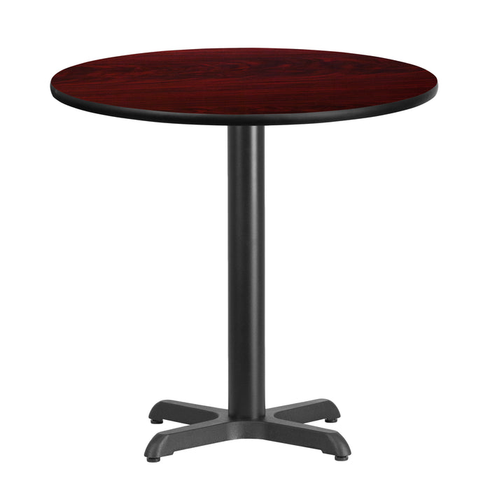 30RD MA Laminate Table-X-Base