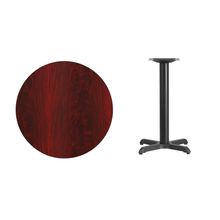 30RD MA Laminate Table-X-Base