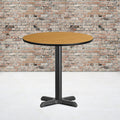 30RD NA Laminate Table-X-Base