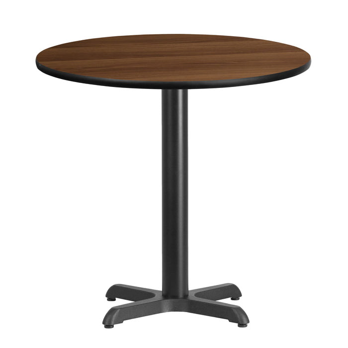 30RD WA Laminate Table-X-Base