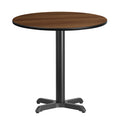 30RD WA Laminate Table-X-Base