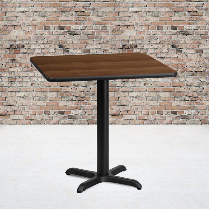 30SQ WA Laminate Table-X-Base