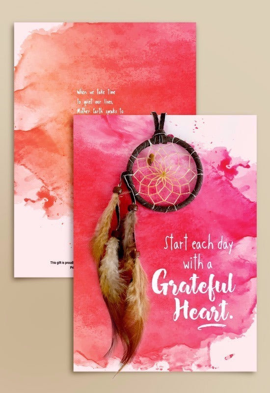 Grateful Heart indigenous art gift by North of Fifty First Nations & Métis Art Boutique Canada
