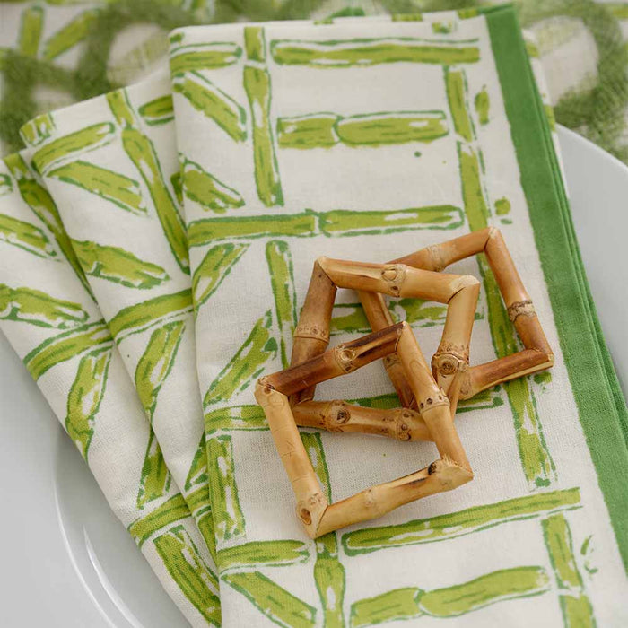 Green Bamboo Napkin | Set of 4