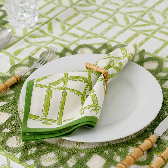 Green Bamboo Napkin | Set of 4