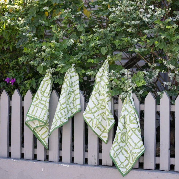 Green Bamboo Napkin | Set of 4