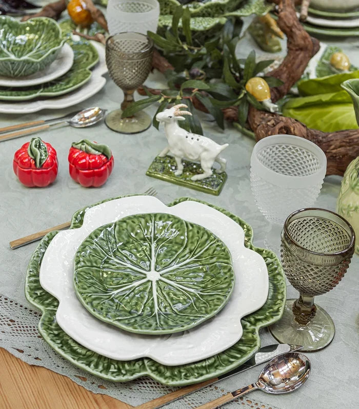 Green Cabbage Fruit Plate
