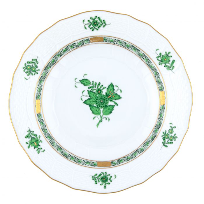 Green Chinese Bouquet - Dessert Plate