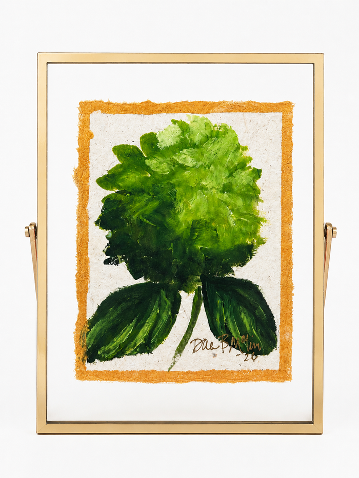 Green Hydrangea Original Art